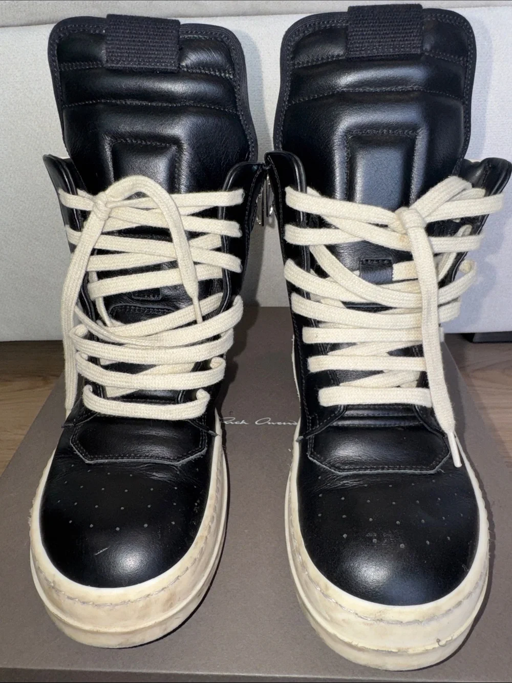 Rick Owens Kids Geobaskets Size 2